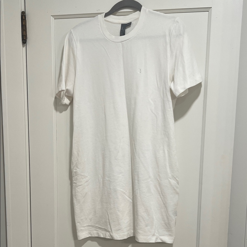 Sweaty Betty Cream Short Sleeve Top